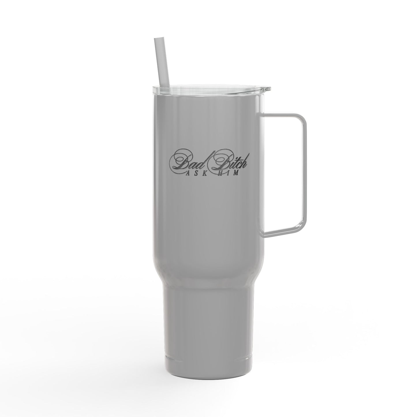 40oz Engraved Insulated Tumbler — Wagon & Animals Design
