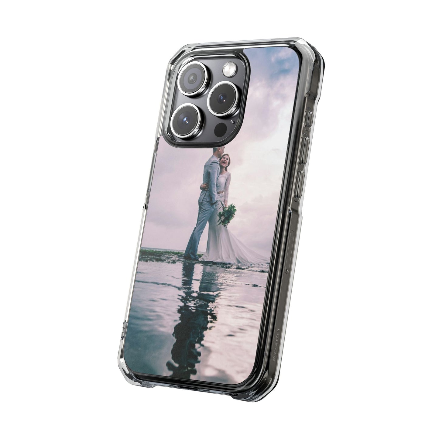 Personalized Magnetic Impact iPhone Case — Custom Photo Personalized Protective Cover