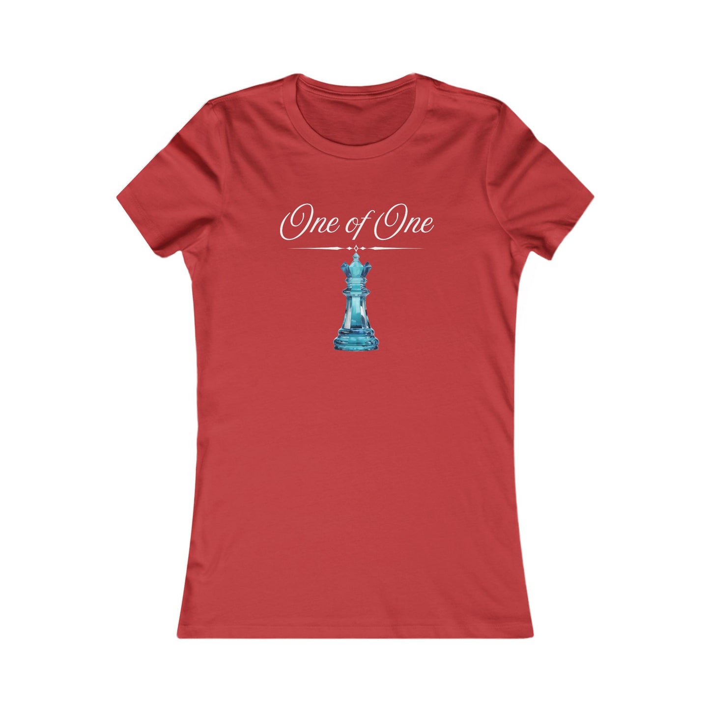 Queen Chess Piece Women’s Tee — Minimalist Chess T‑Shirt for Players & Fans