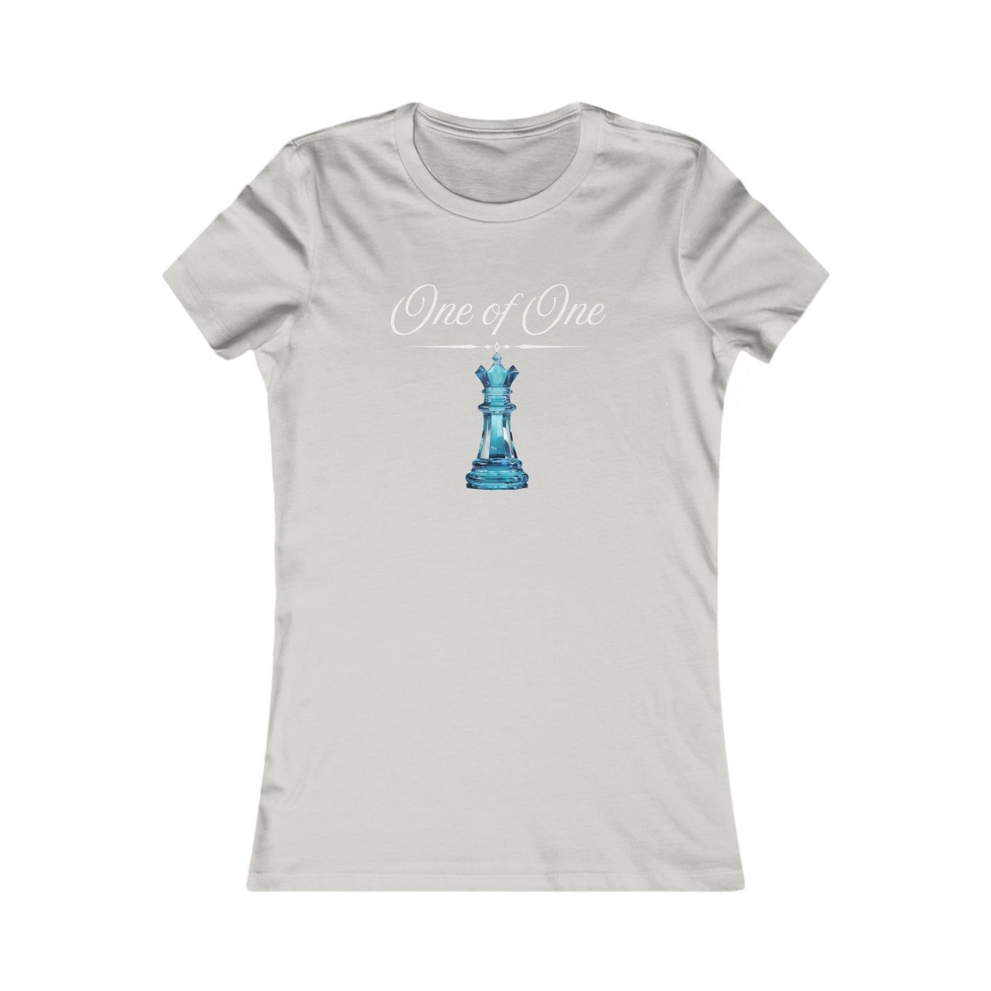 Queen Chess Piece Women’s Tee — Minimalist Chess T‑Shirt for Players & Fans