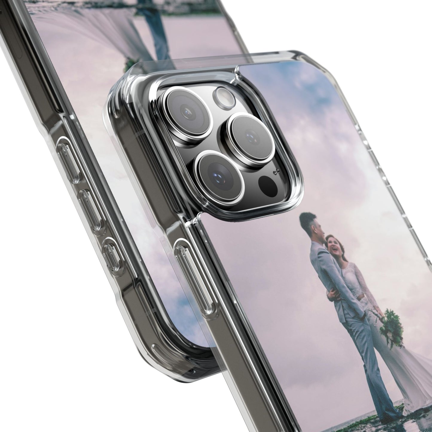 Personalized Magnetic Impact iPhone Case — Custom Photo Personalized Protective Cover