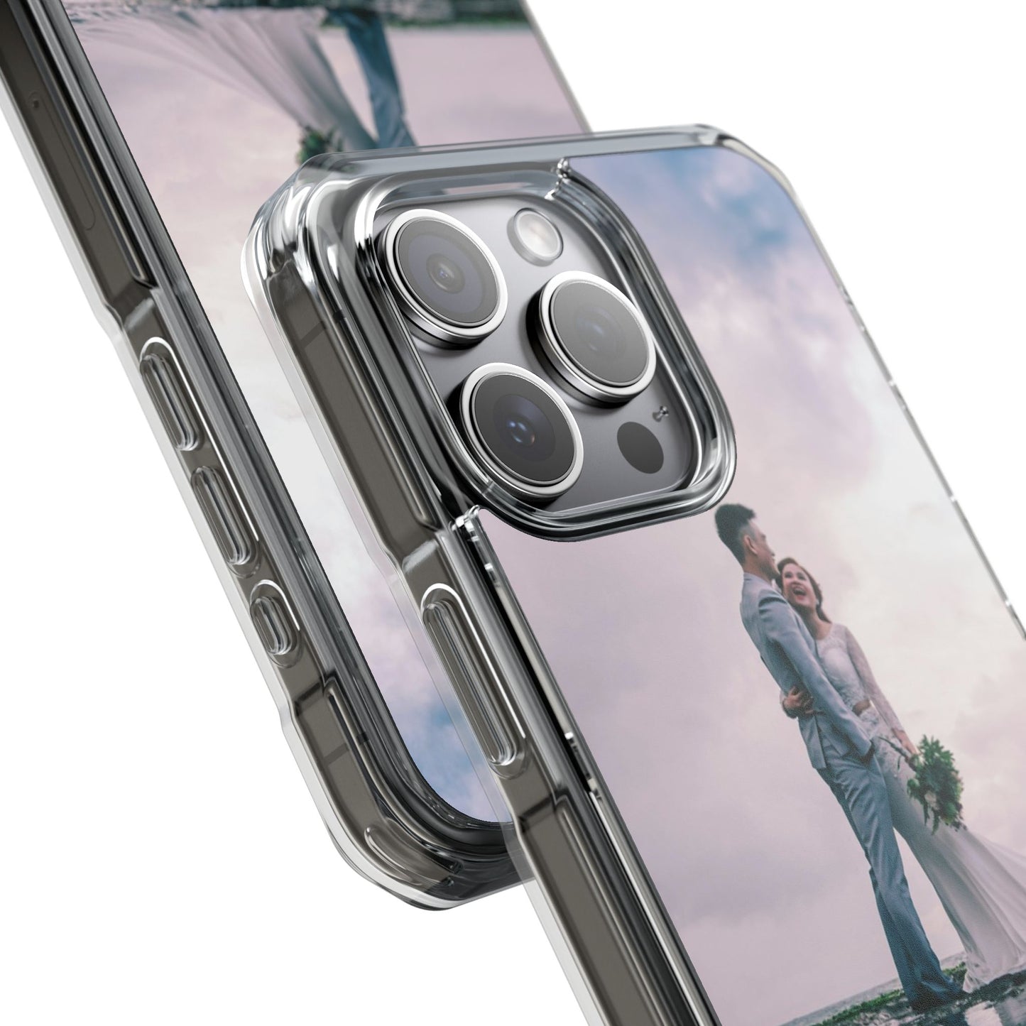 Personalized Magnetic Impact iPhone Case — Custom Photo Personalized Protective Cover