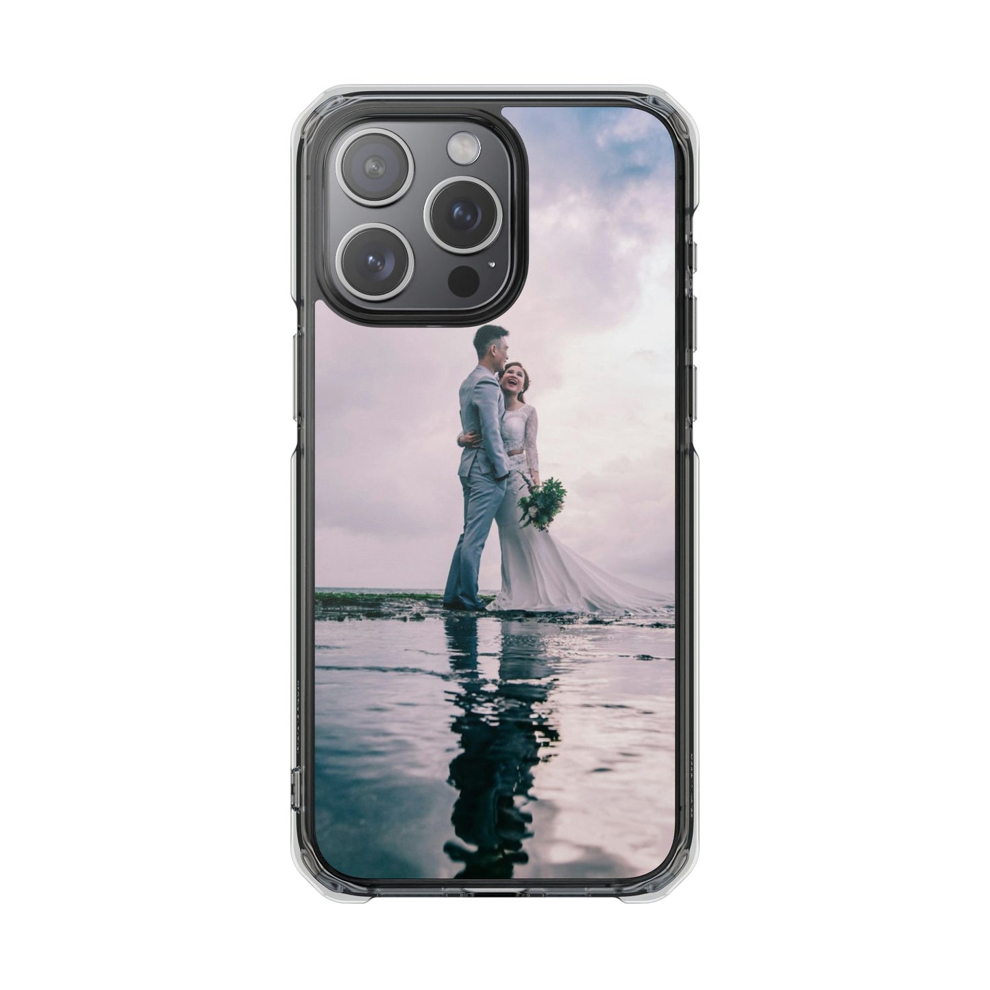 Personalized Magnetic Impact iPhone Case — Custom Photo Personalized Protective Cover