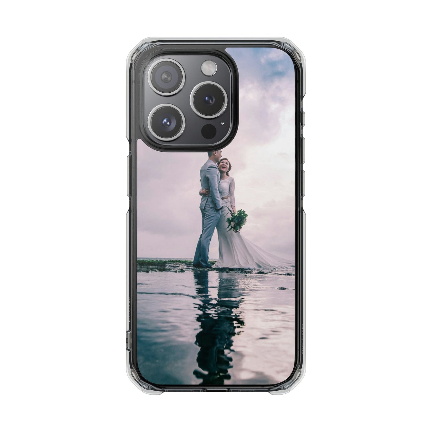 Personalized Magnetic Impact iPhone Case — Custom Photo Personalized Protective Cover