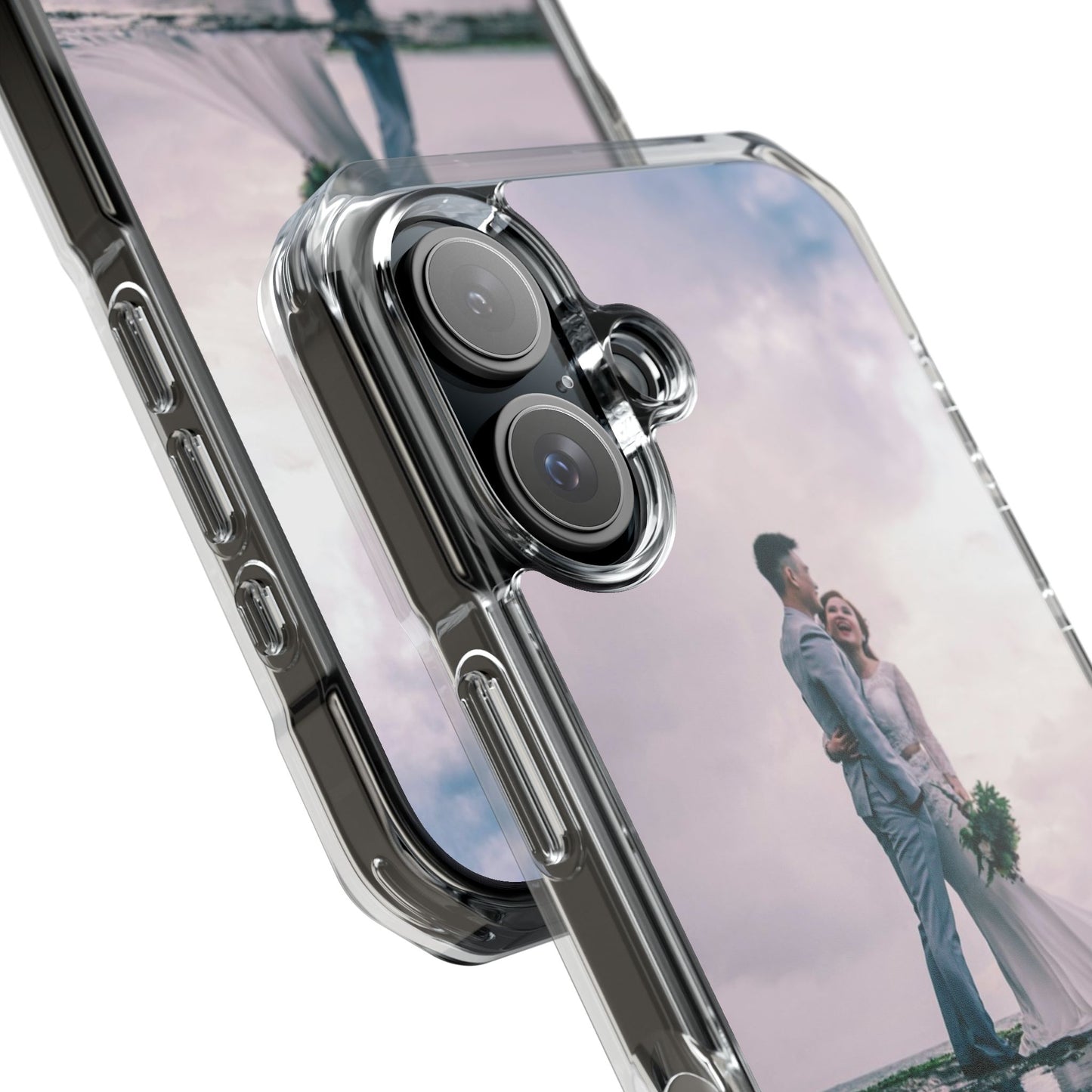 Personalized Magnetic Impact iPhone Case — Custom Photo Personalized Protective Cover