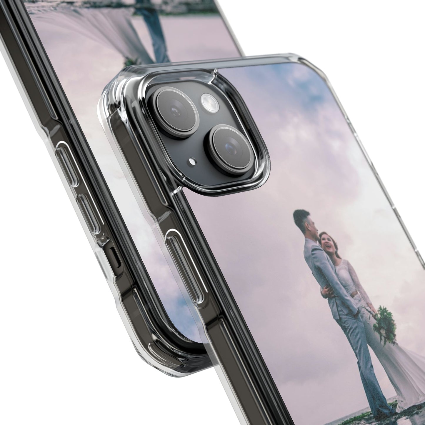 Personalized Magnetic Impact iPhone Case — Custom Photo Personalized Protective Cover