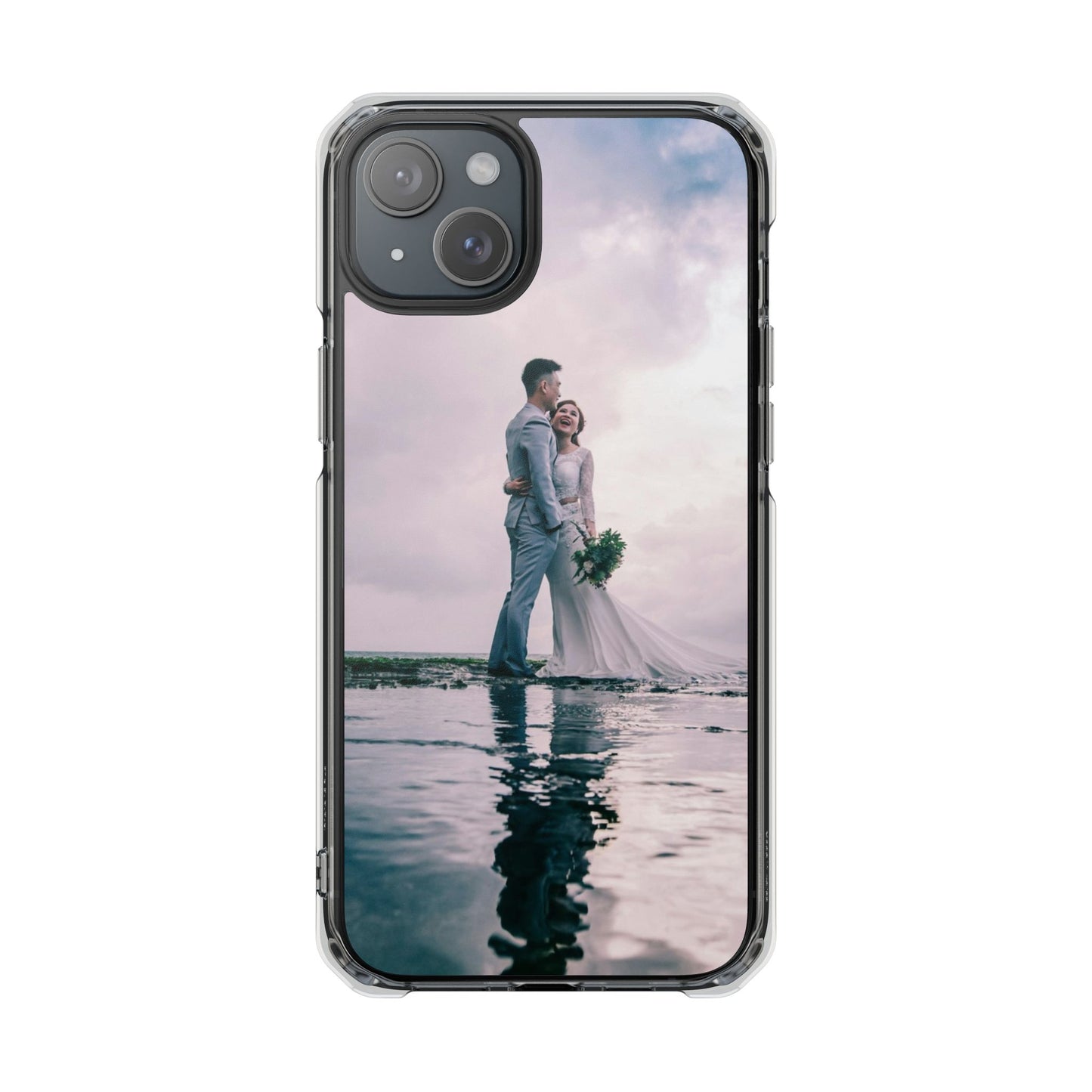 Personalized Magnetic Impact iPhone Case — Custom Photo Personalized Protective Cover