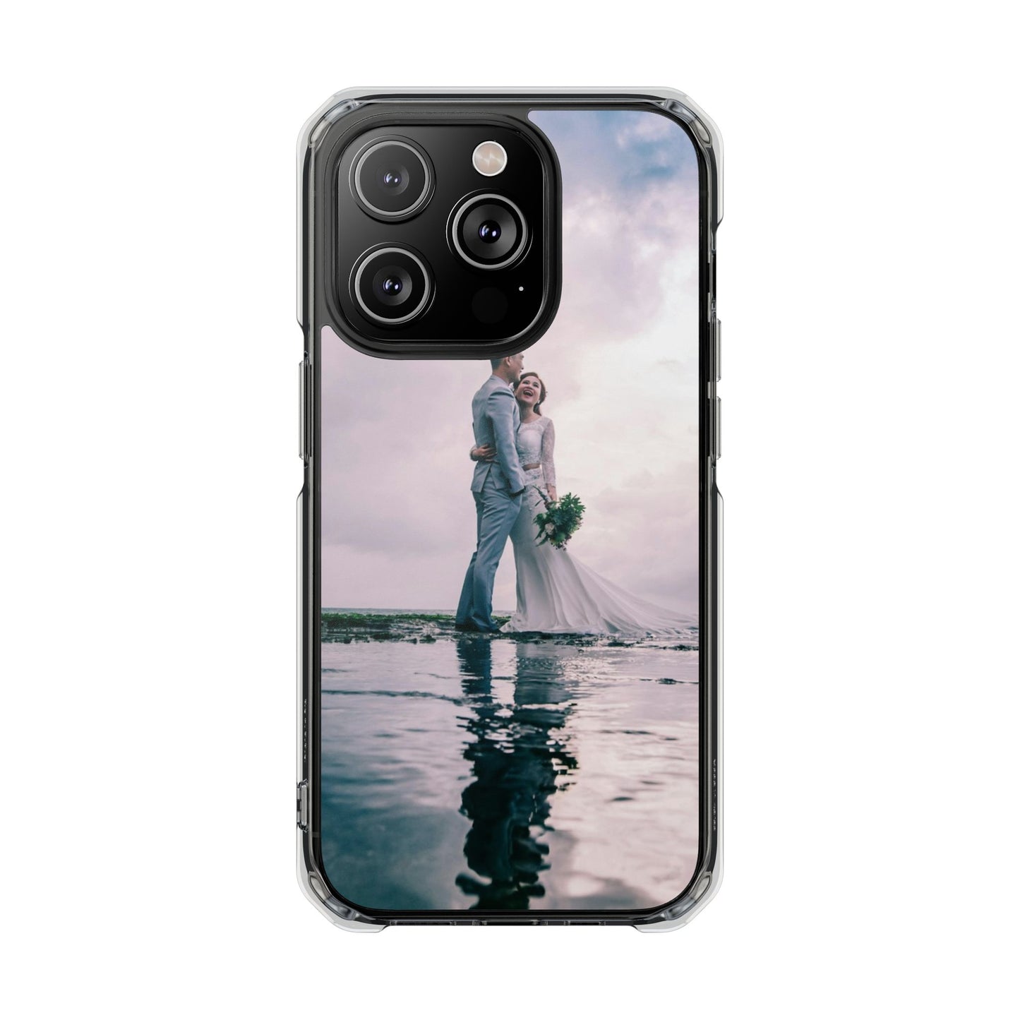 Personalized Magnetic Impact iPhone Case — Custom Photo Personalized Protective Cover