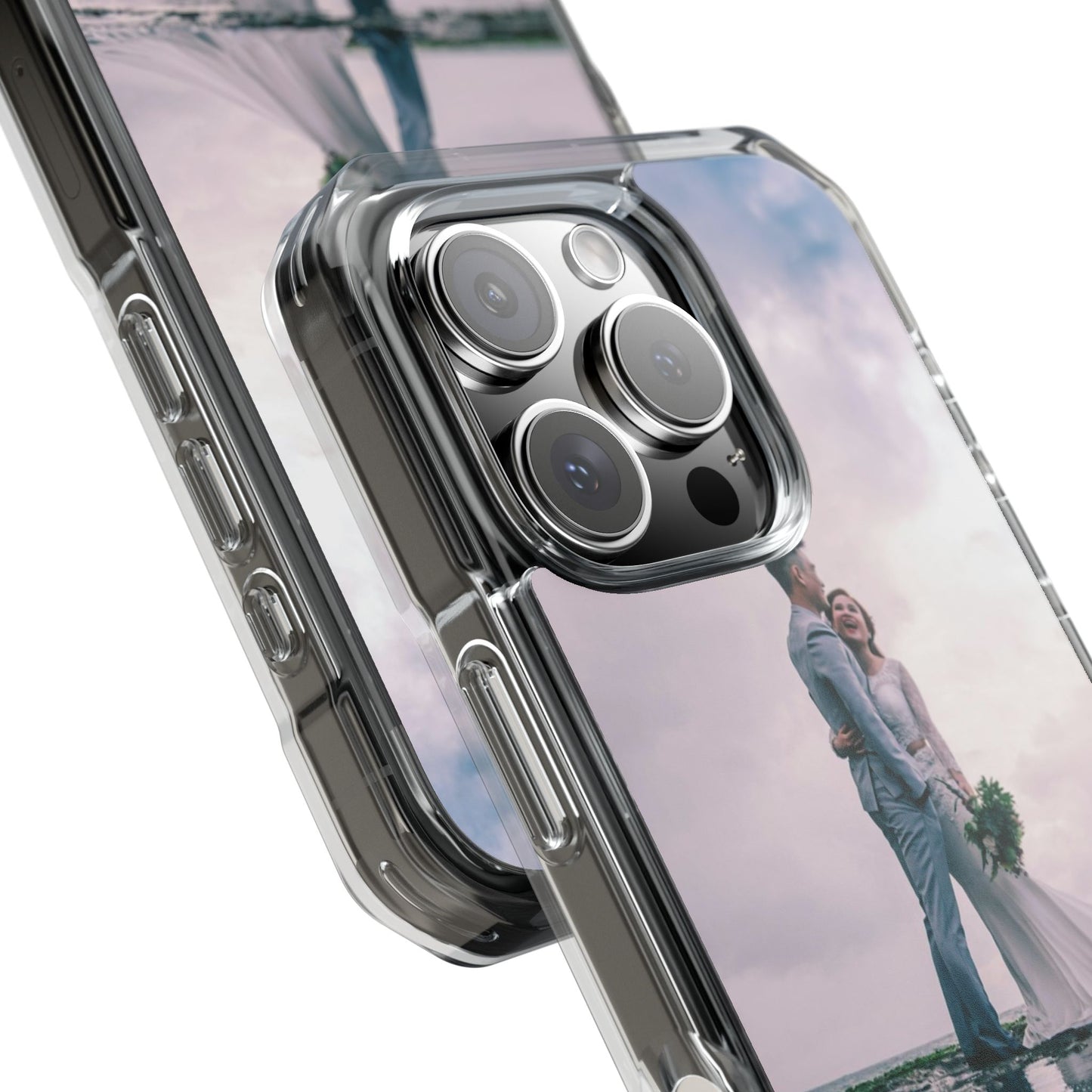 Personalized Magnetic Impact iPhone Case — Custom Photo Personalized Protective Cover