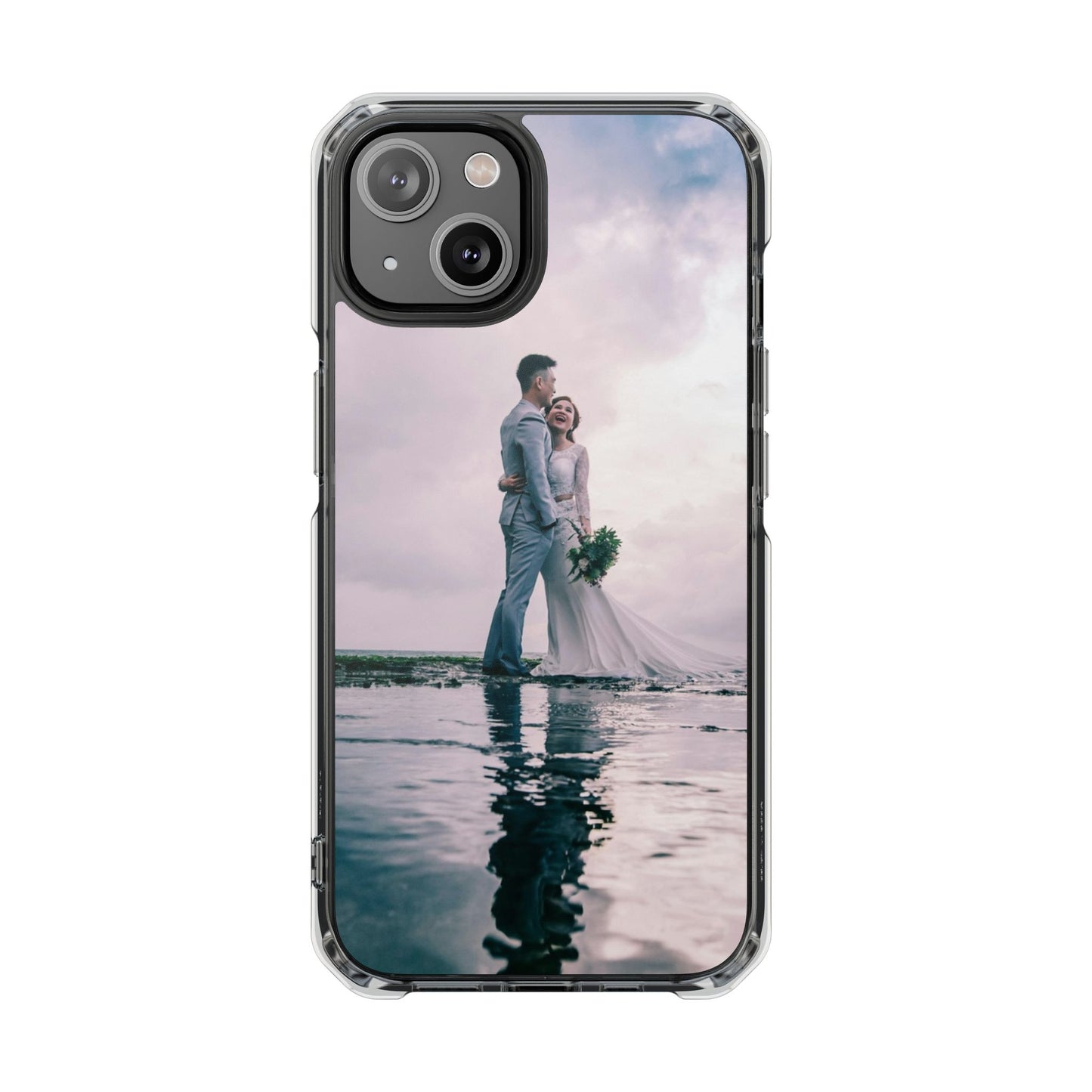 Personalized Magnetic Impact iPhone Case — Custom Photo Personalized Protective Cover