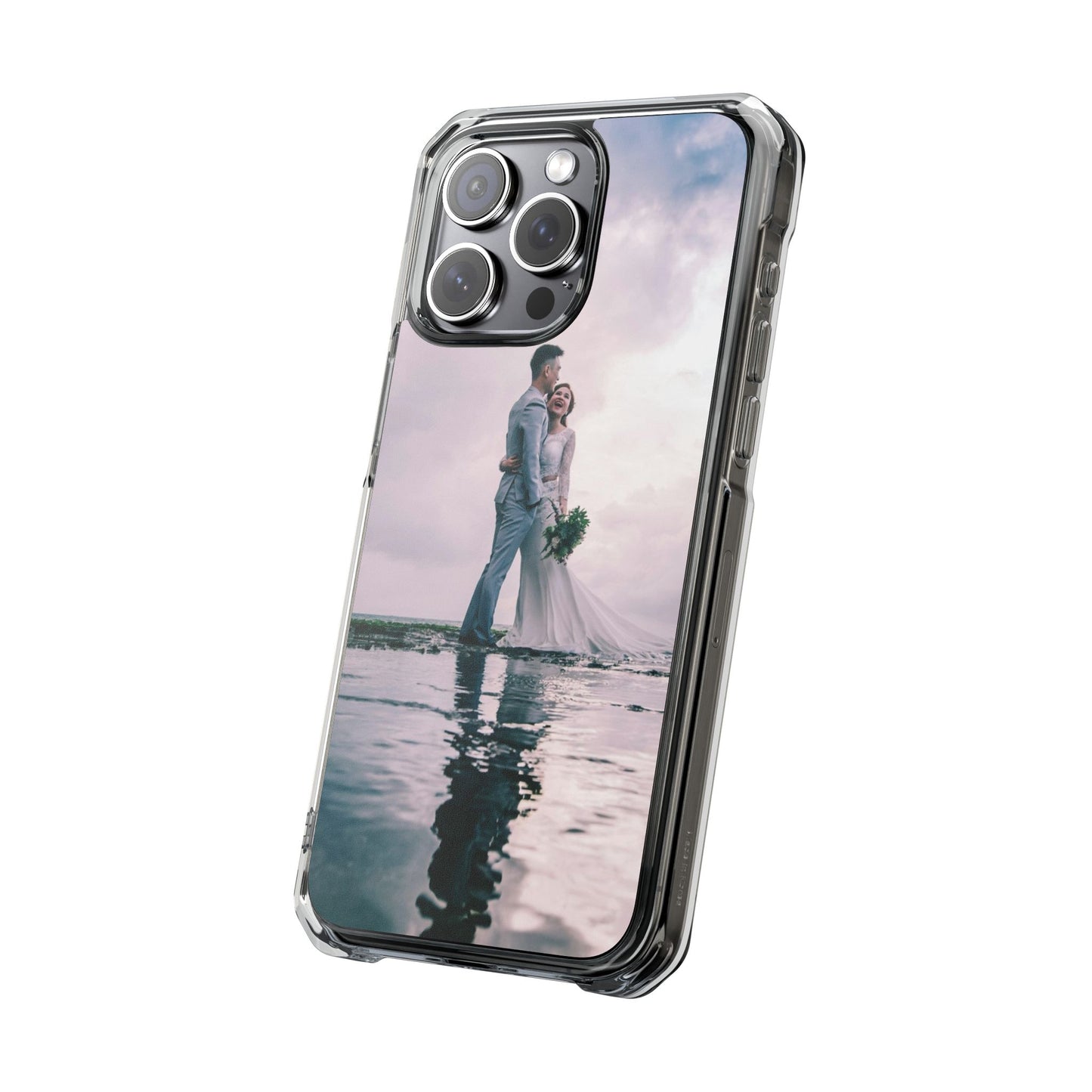 Personalized Magnetic Impact iPhone Case — Custom Photo Personalized Protective Cover