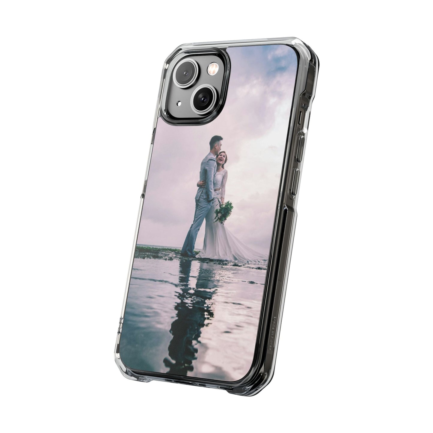 Personalized Magnetic Impact iPhone Case — Custom Photo Personalized Protective Cover