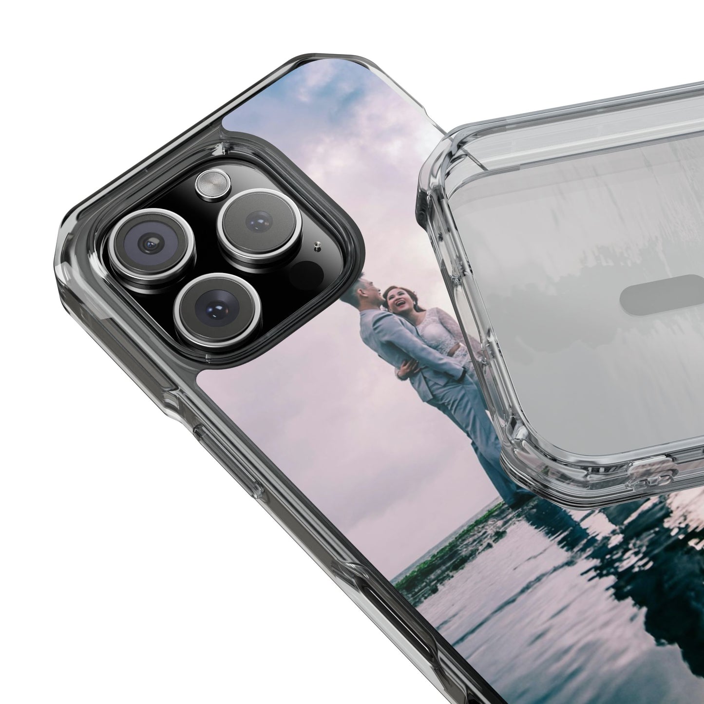 Personalized Magnetic Impact iPhone Case — Custom Photo Personalized Protective Cover