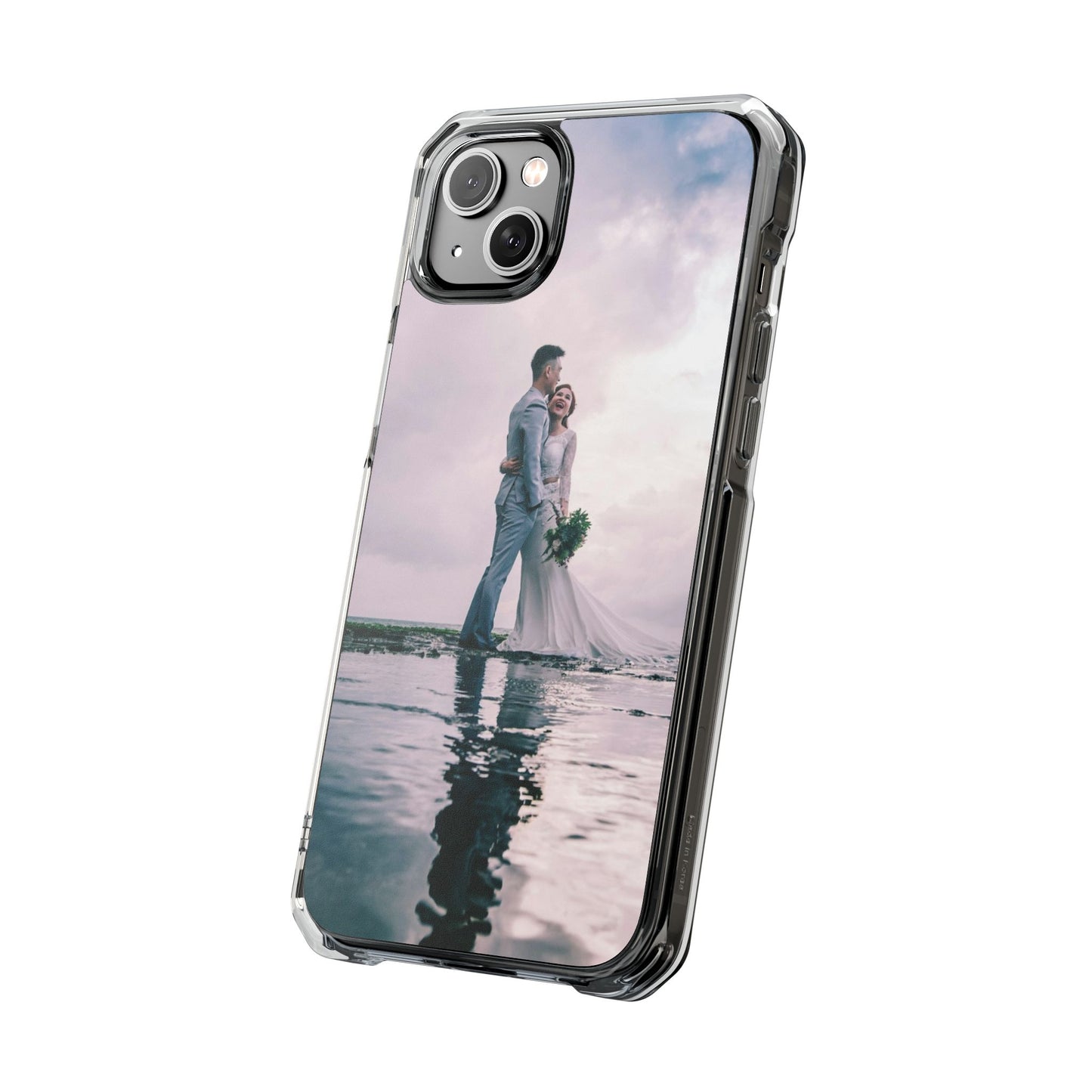 Personalized Magnetic Impact iPhone Case — Custom Photo Personalized Protective Cover
