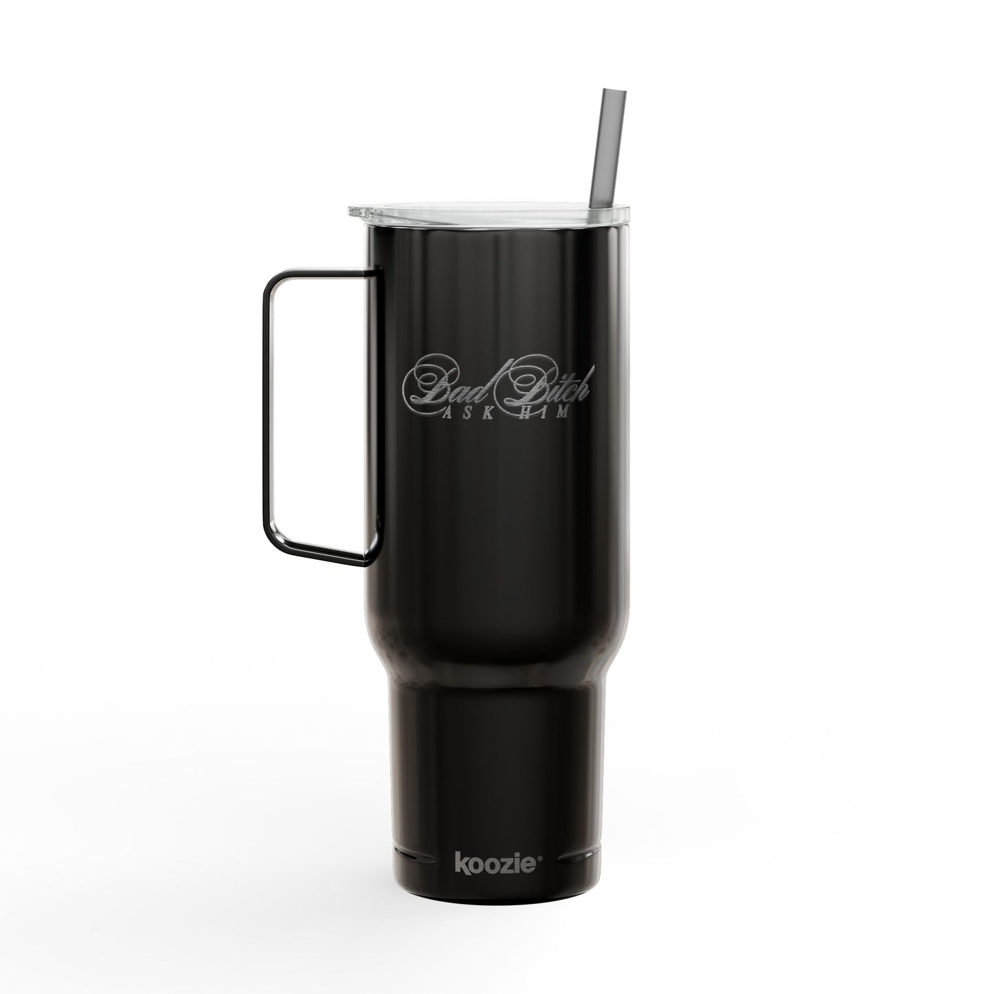 40oz Engraved Insulated Tumbler — Wagon & Animals Design