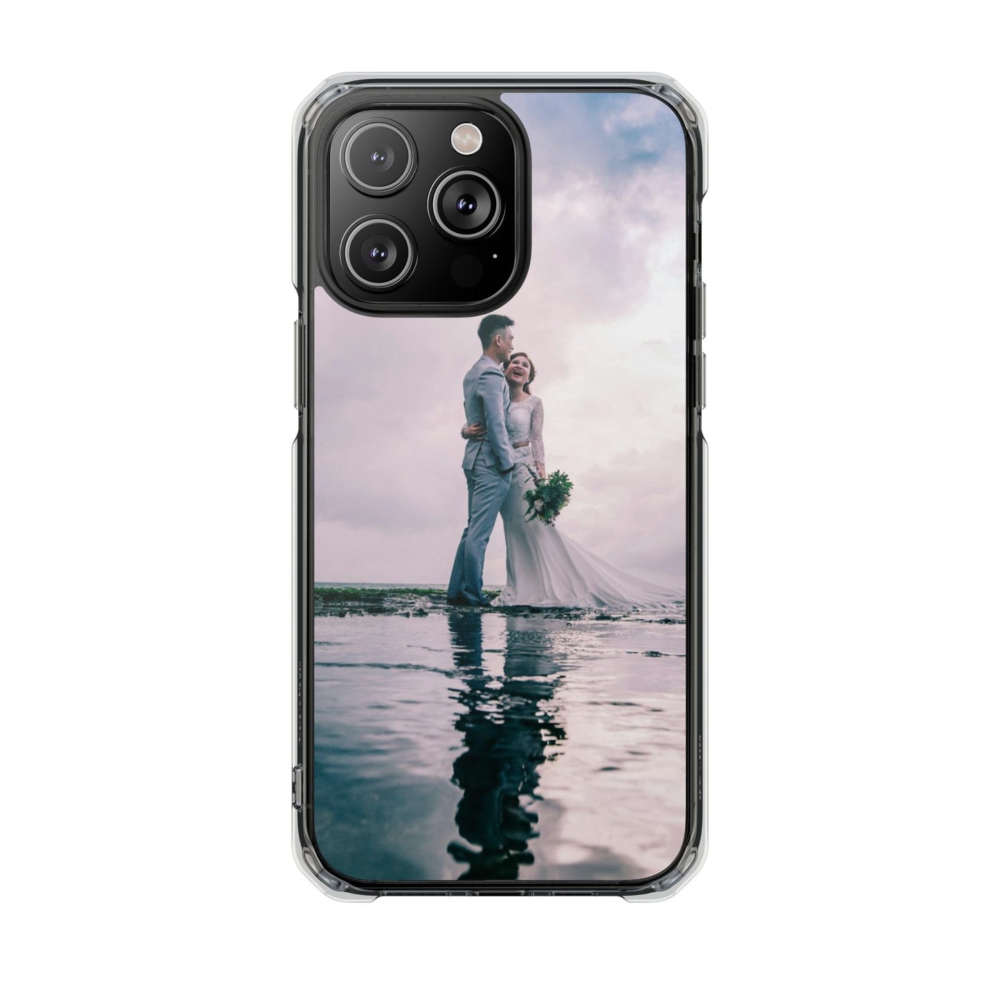 Personalized Magnetic Impact iPhone Case — Custom Photo Personalized Protective Cover