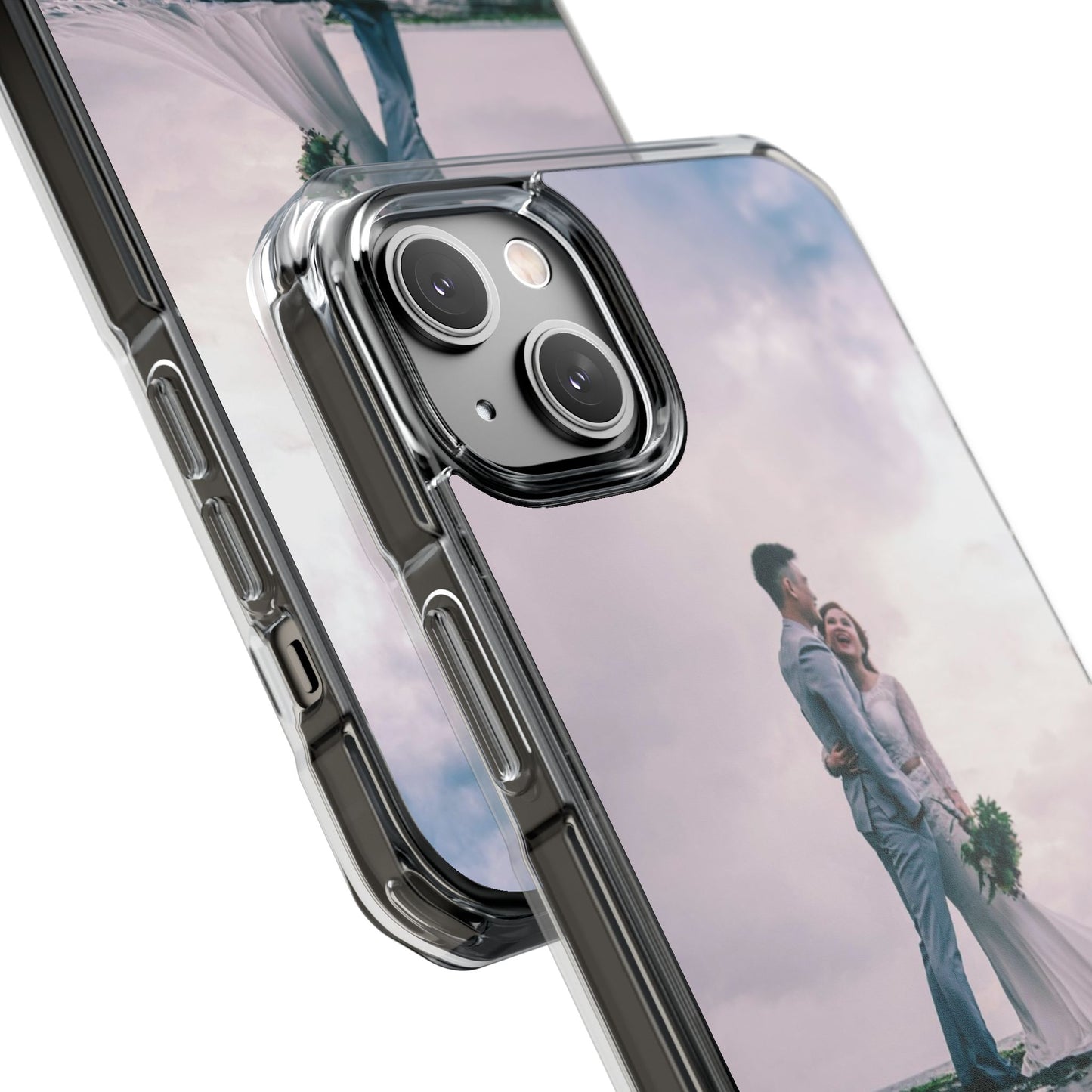 Personalized Magnetic Impact iPhone Case — Custom Photo Personalized Protective Cover