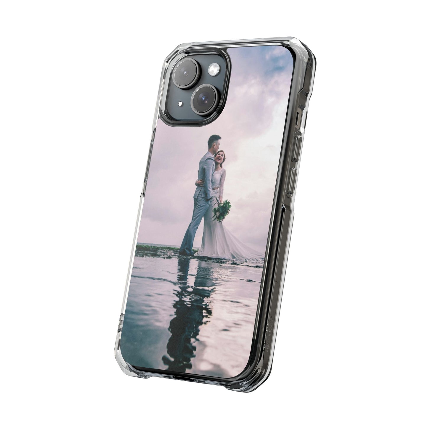 Personalized Magnetic Impact iPhone Case — Custom Photo Personalized Protective Cover