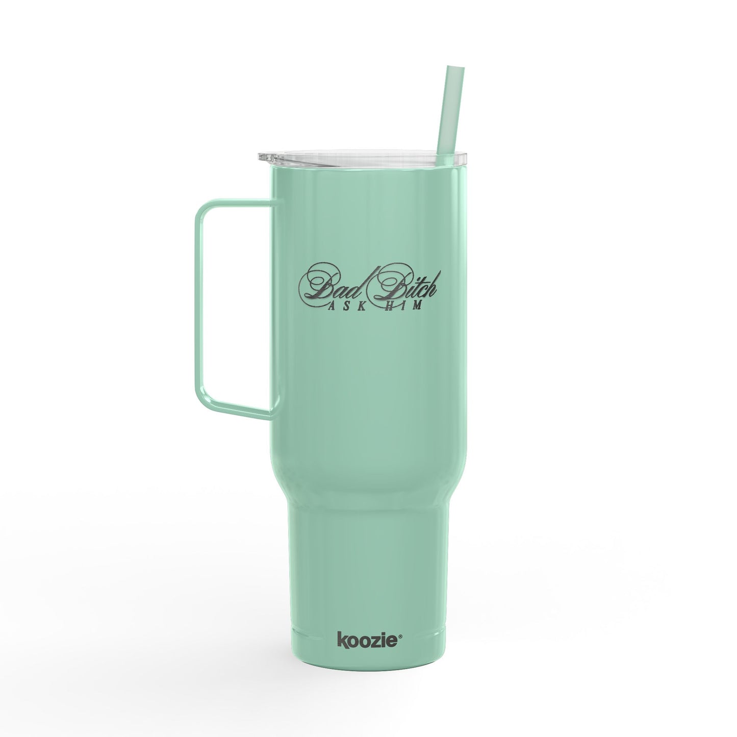 40oz Engraved Insulated Tumbler — Wagon & Animals Design