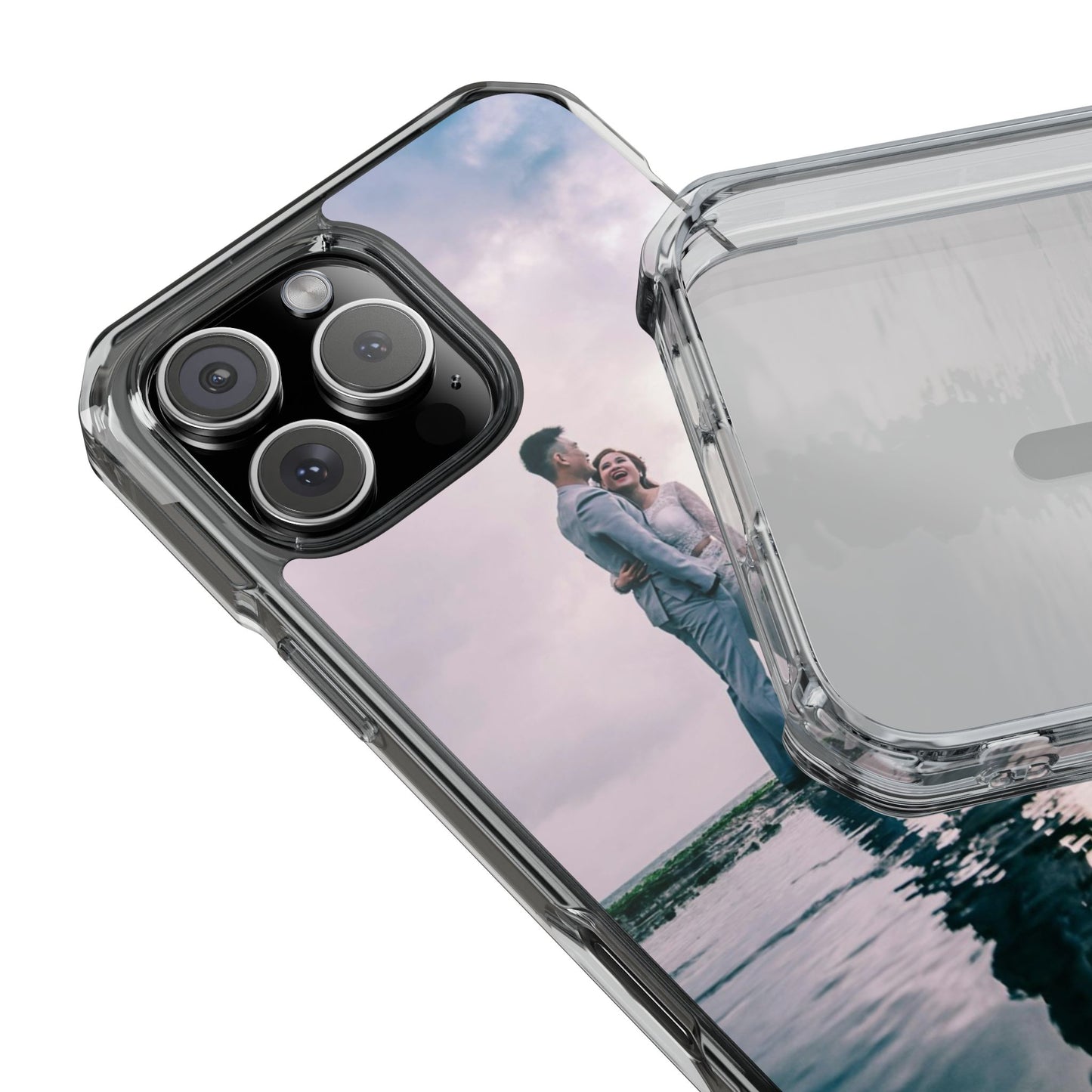 Personalized Magnetic Impact iPhone Case — Custom Photo Personalized Protective Cover