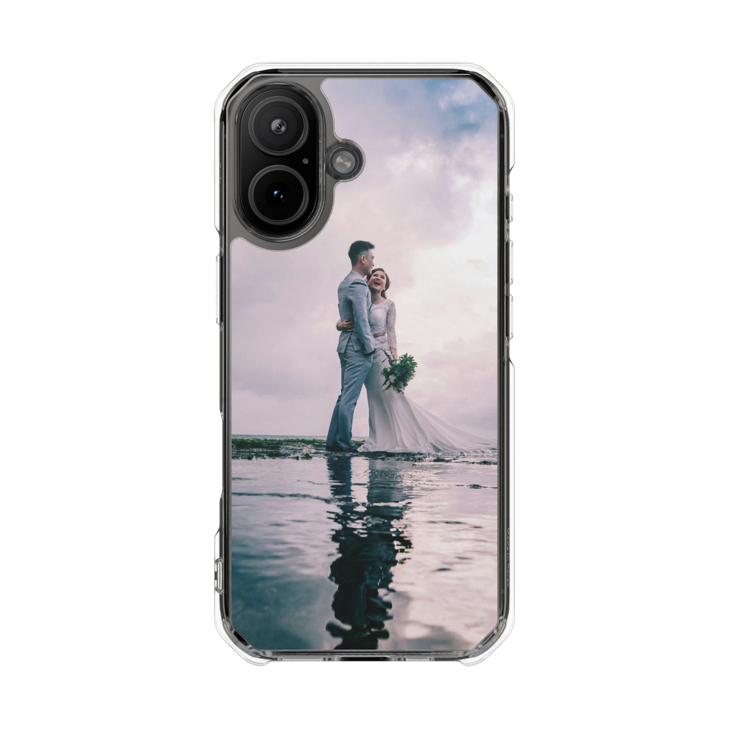 Personalized Magnetic Impact iPhone Case — Custom Photo Personalized Protective Cover