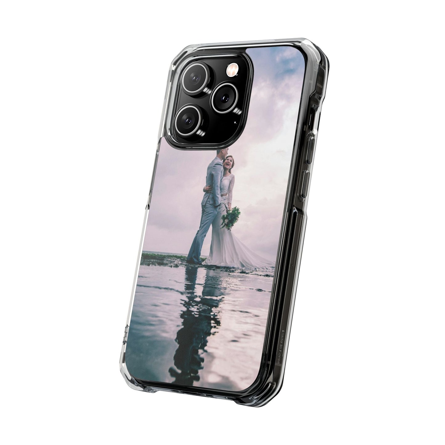 Personalized Magnetic Impact iPhone Case — Custom Photo Personalized Protective Cover