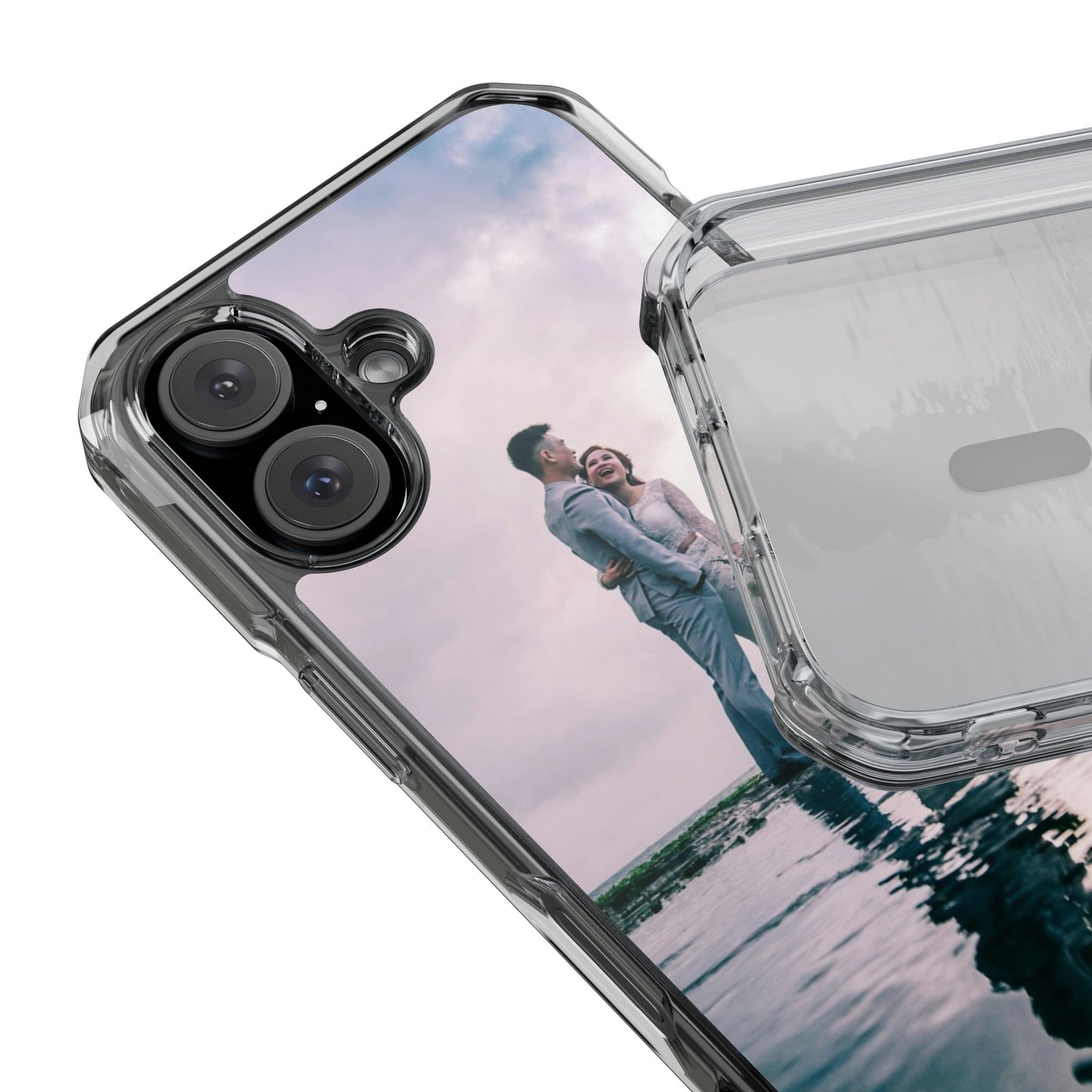 Personalized Magnetic Impact iPhone Case — Custom Photo Personalized Protective Cover