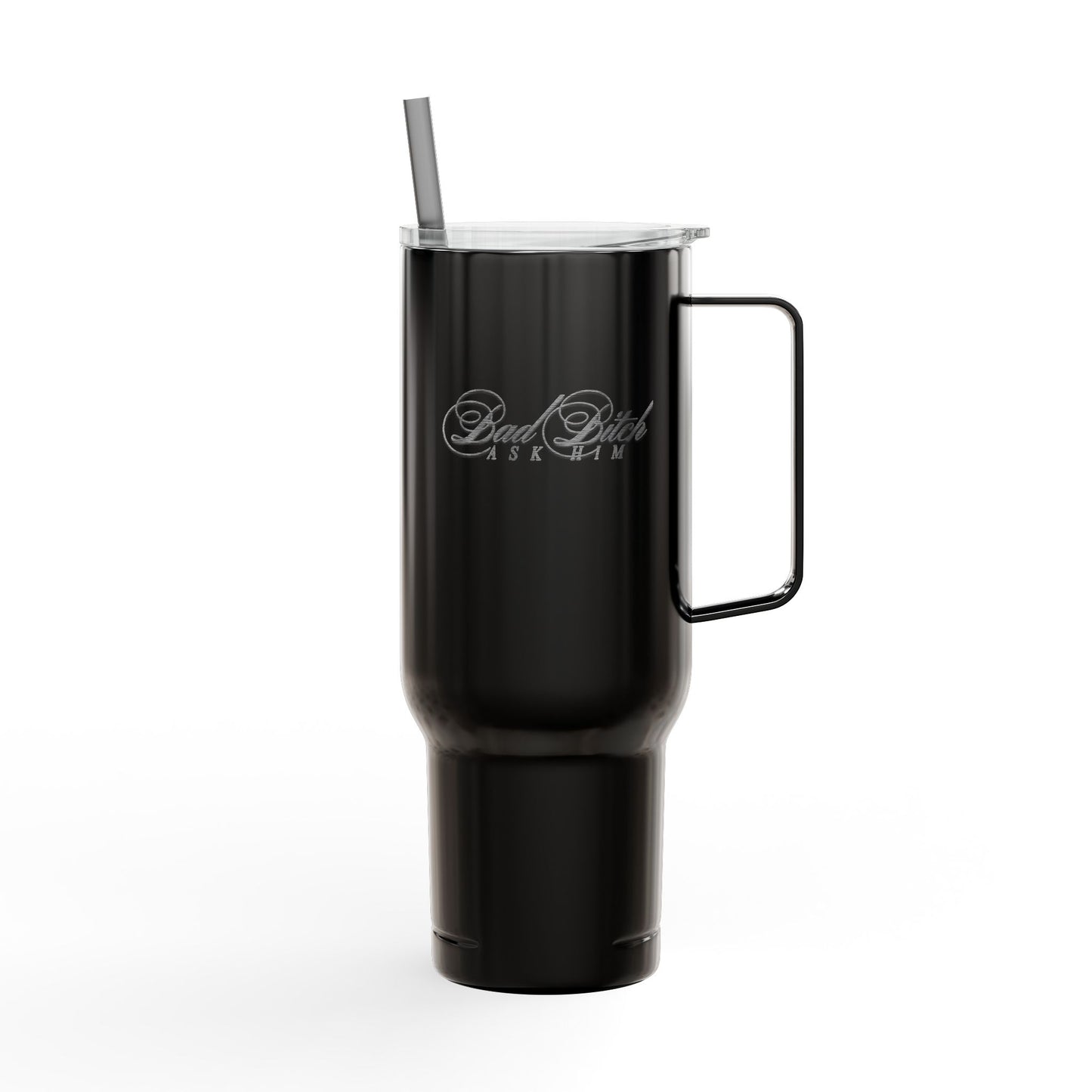40oz Engraved Insulated Tumbler — Wagon & Animals Design