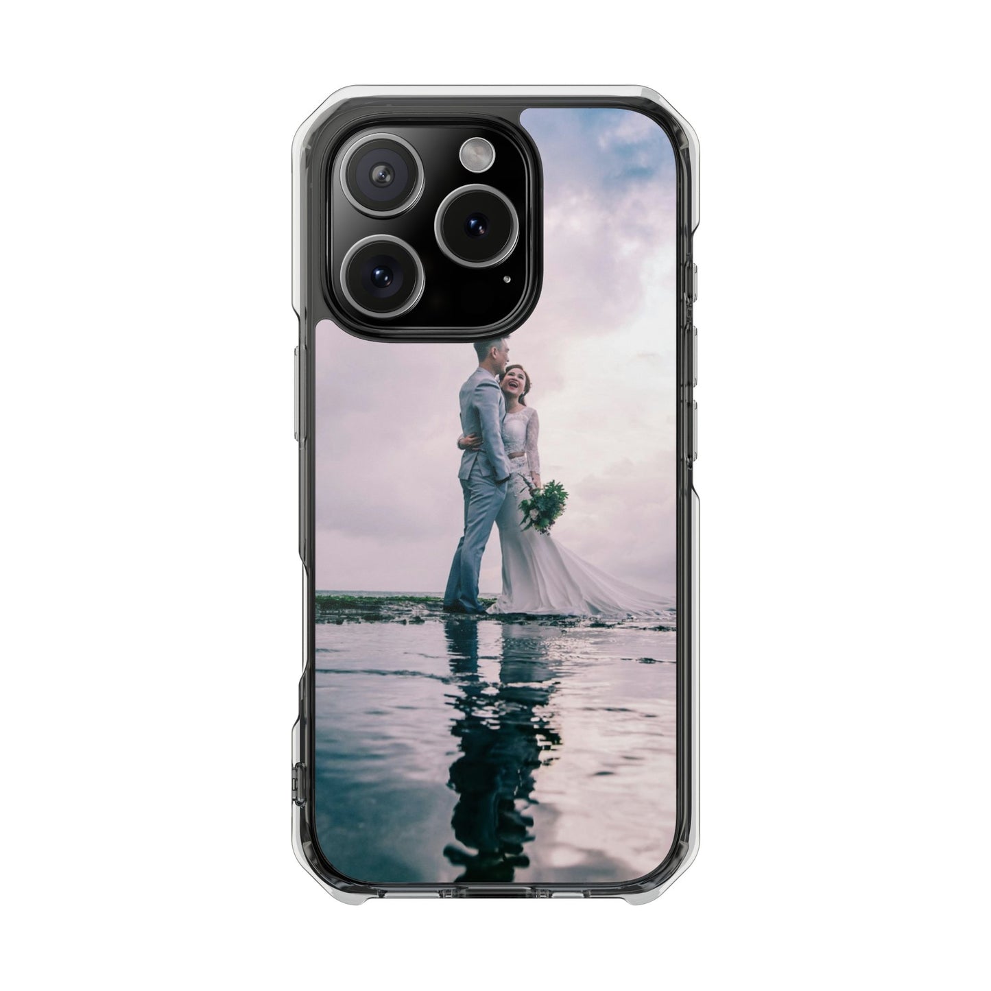 Personalized Magnetic Impact iPhone Case — Custom Photo Personalized Protective Cover
