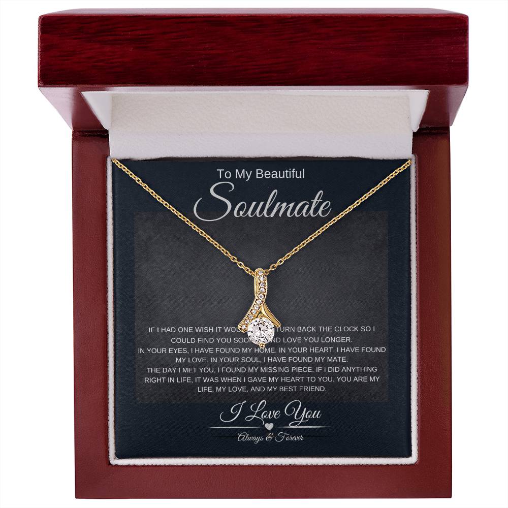 Soulmate Always & Forever Alluring Necklace