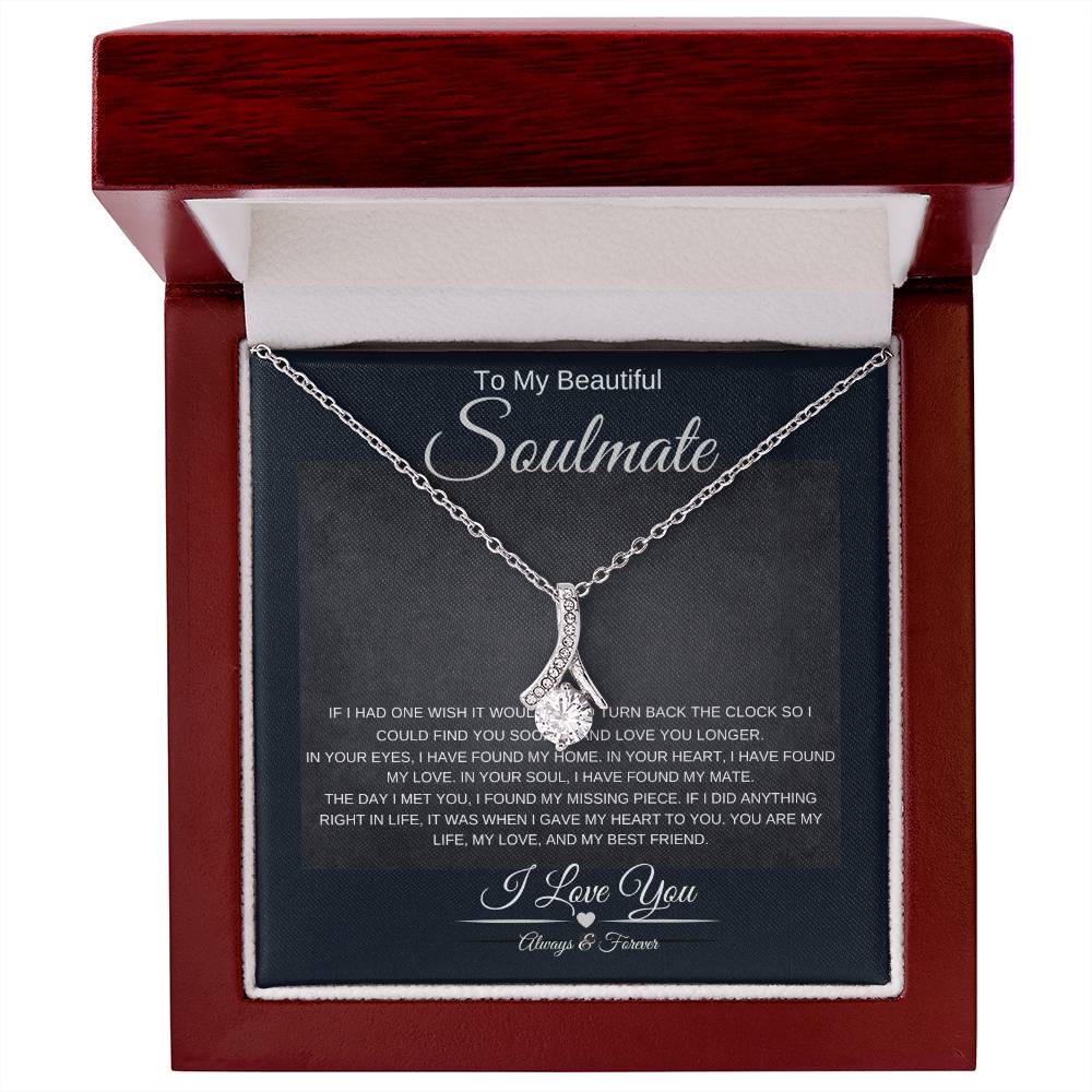 Soulmate Always & Forever Alluring Necklace