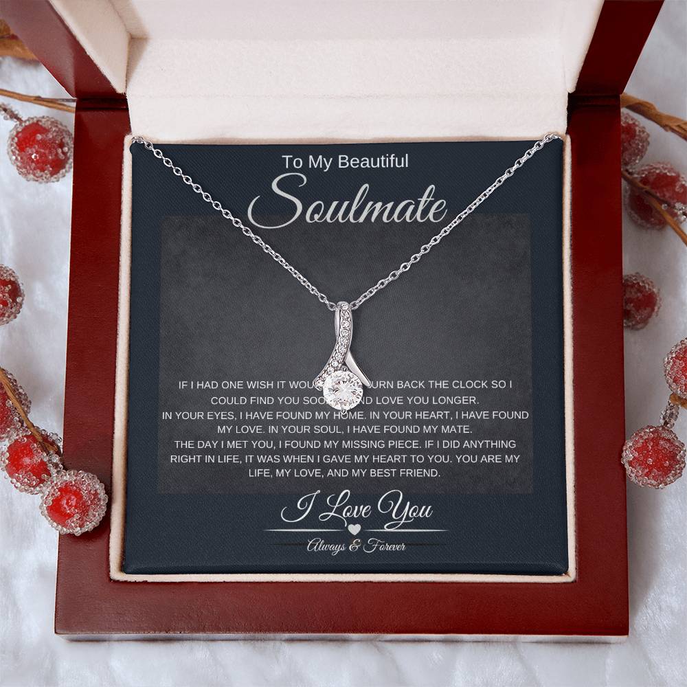 Soulmate Always & Forever Alluring Necklace