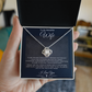 Beautiful Wife Always & Forever Love Knot Necklace
