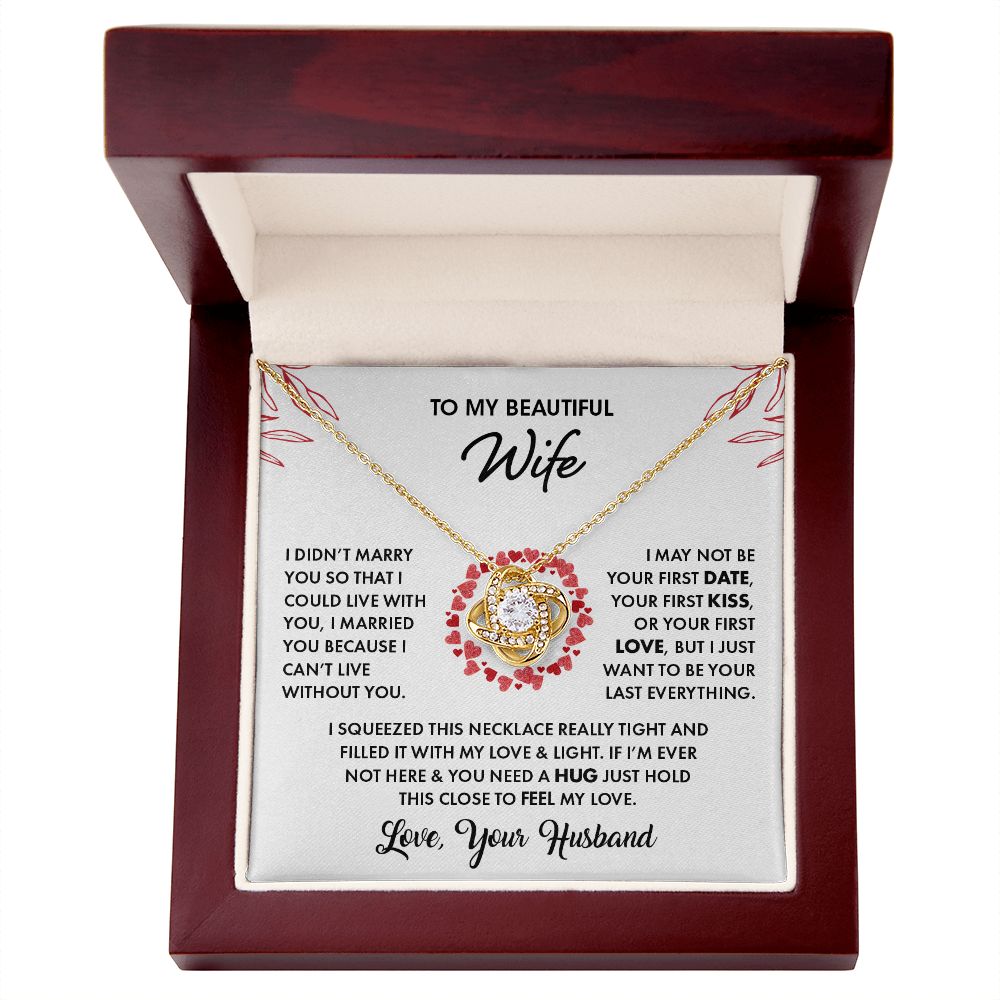 My Beautiful Wife | Love & Light - Love Knot Necklace