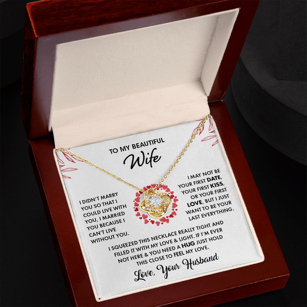 My Beautiful Wife | Love & Light - Love Knot Necklace