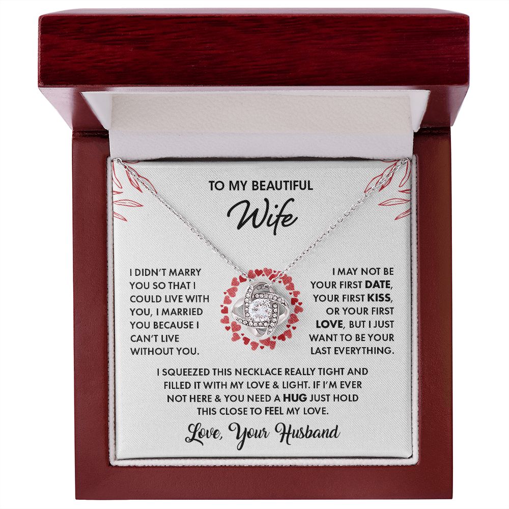 My Beautiful Wife | Love & Light - Love Knot Necklace