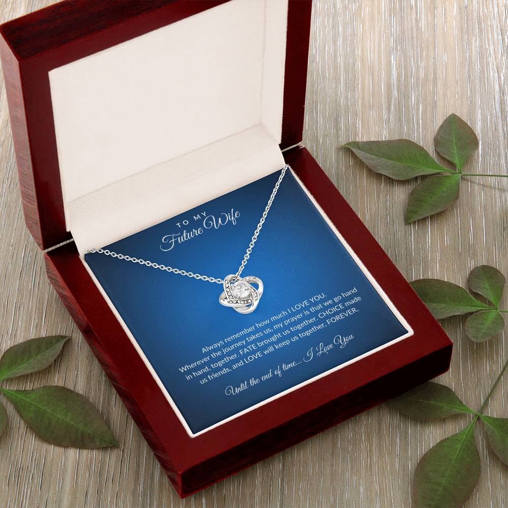 Future WIfe Love Knot Necklace