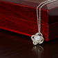 Beautiful Wife Always & Forever Love Knot Necklace