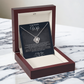 Beautiful Wife Always & Forever Love Knot Necklace