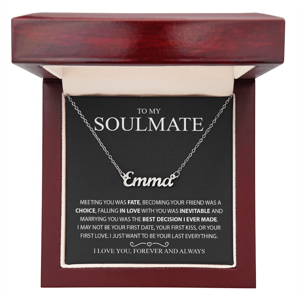 My Soulmate | Fate - Custom Name Necklace