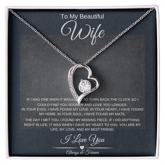 Beautiful Wife Always & Forever Heart
