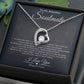Soulmate Always & Forever Heart Necklace